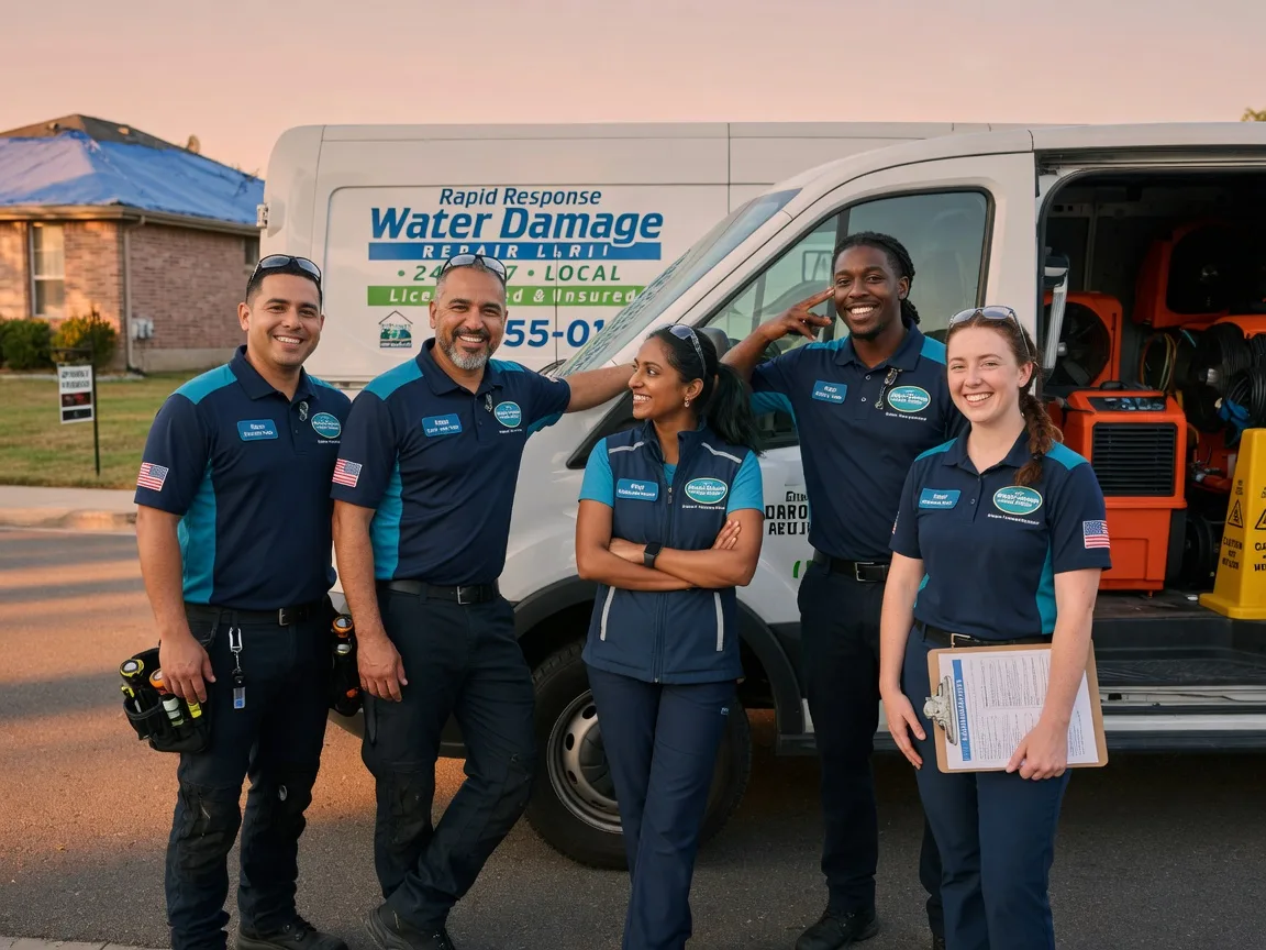 Water Damage Restoration company in Onalaska, TX